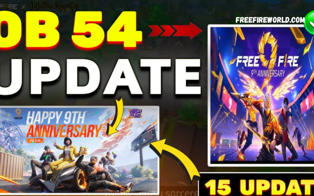 Free Fire OB54 Update