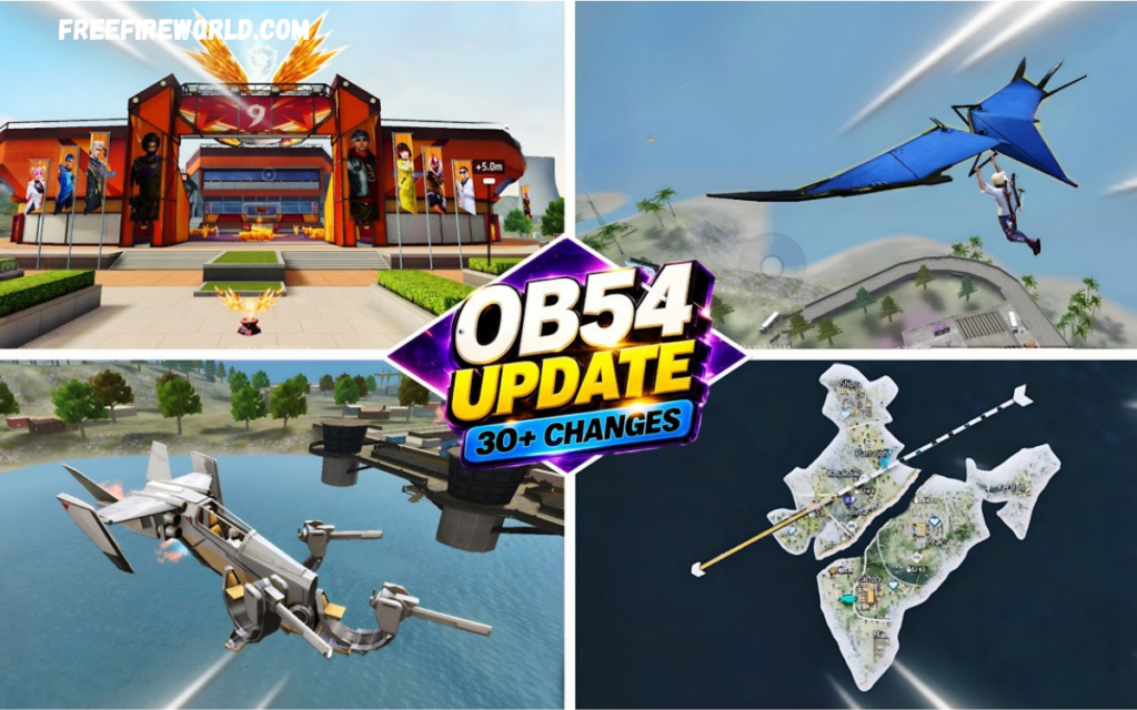 Free Fire OB54 Update New Features