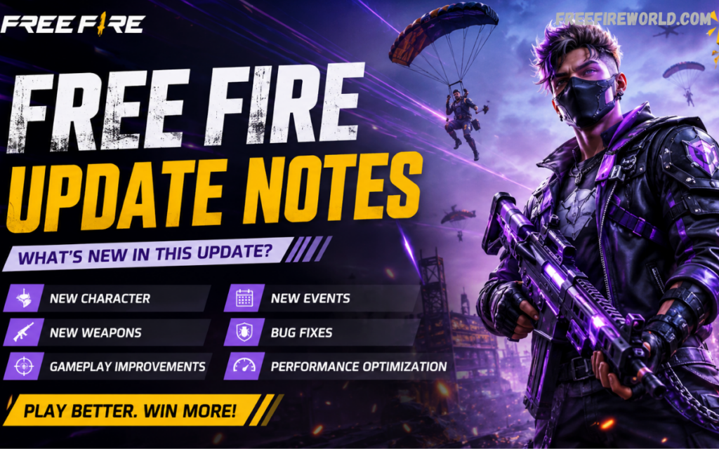 Free Fire Update Notes