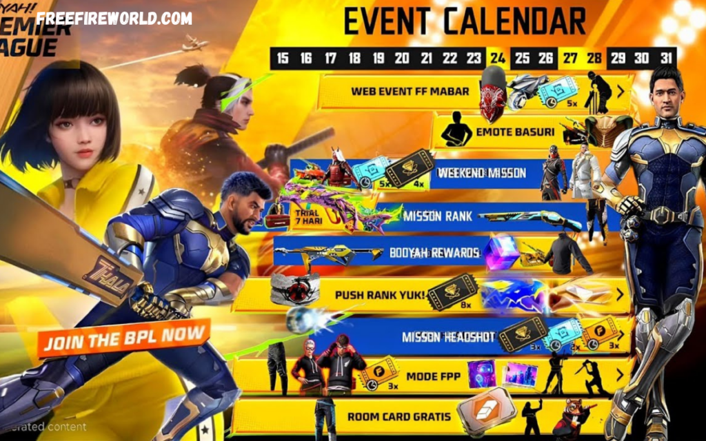 Upcoming Free Fire Events: Rewards, Dates & Latest Updates Upcoming Free Fire Events