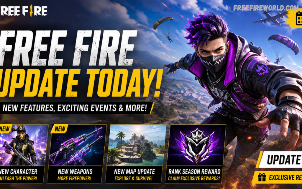 Free Fire Update Today: Latest News, Features, Events & What Players Need to Know Free Fire Update Today